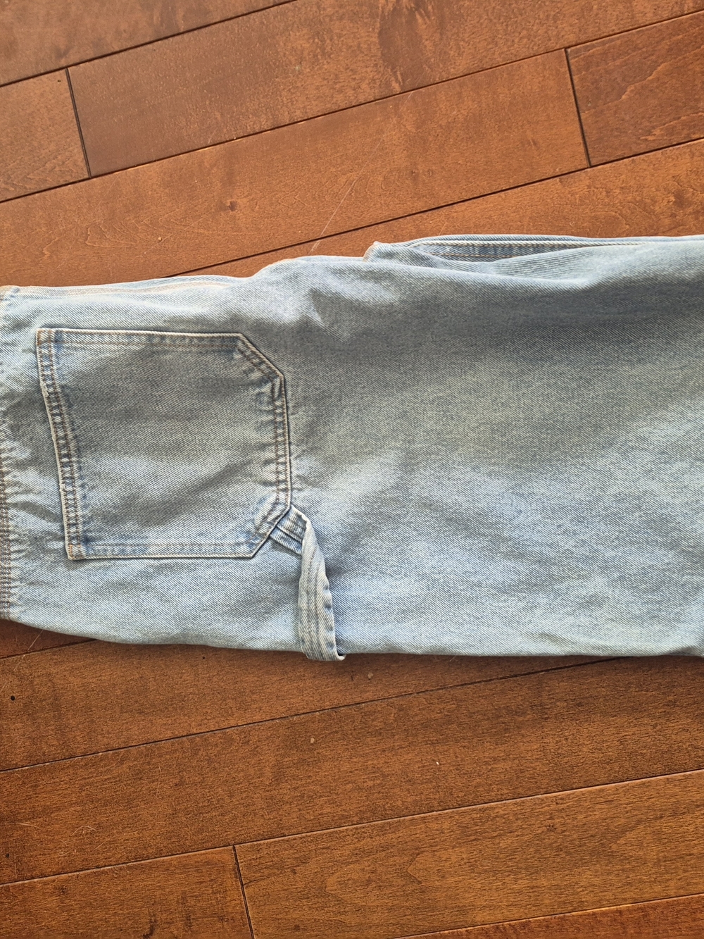 Refuge  DENIM  SIZE 11 Light Blue Wide-Leg Women's Jeans - Picture 10 of 11